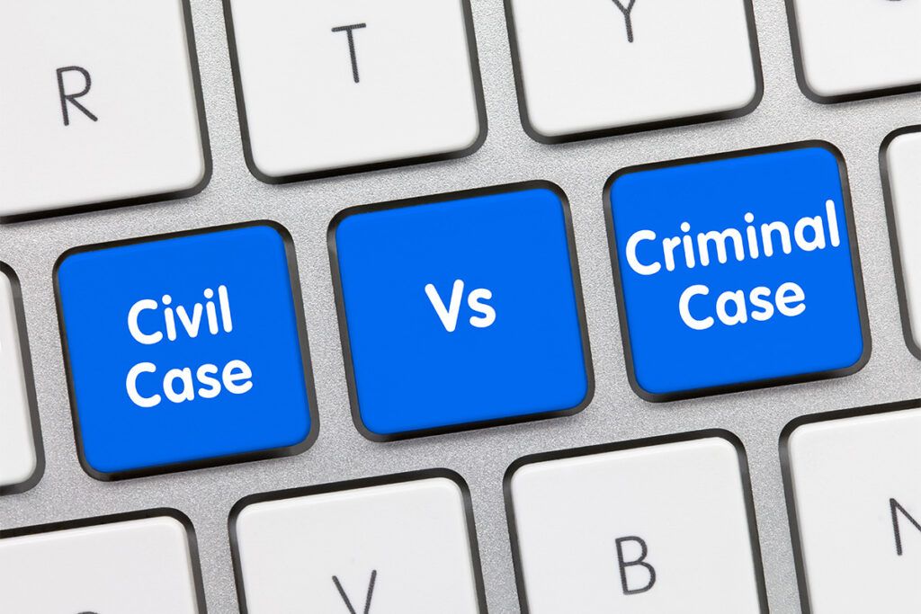 criminal vs. civil law